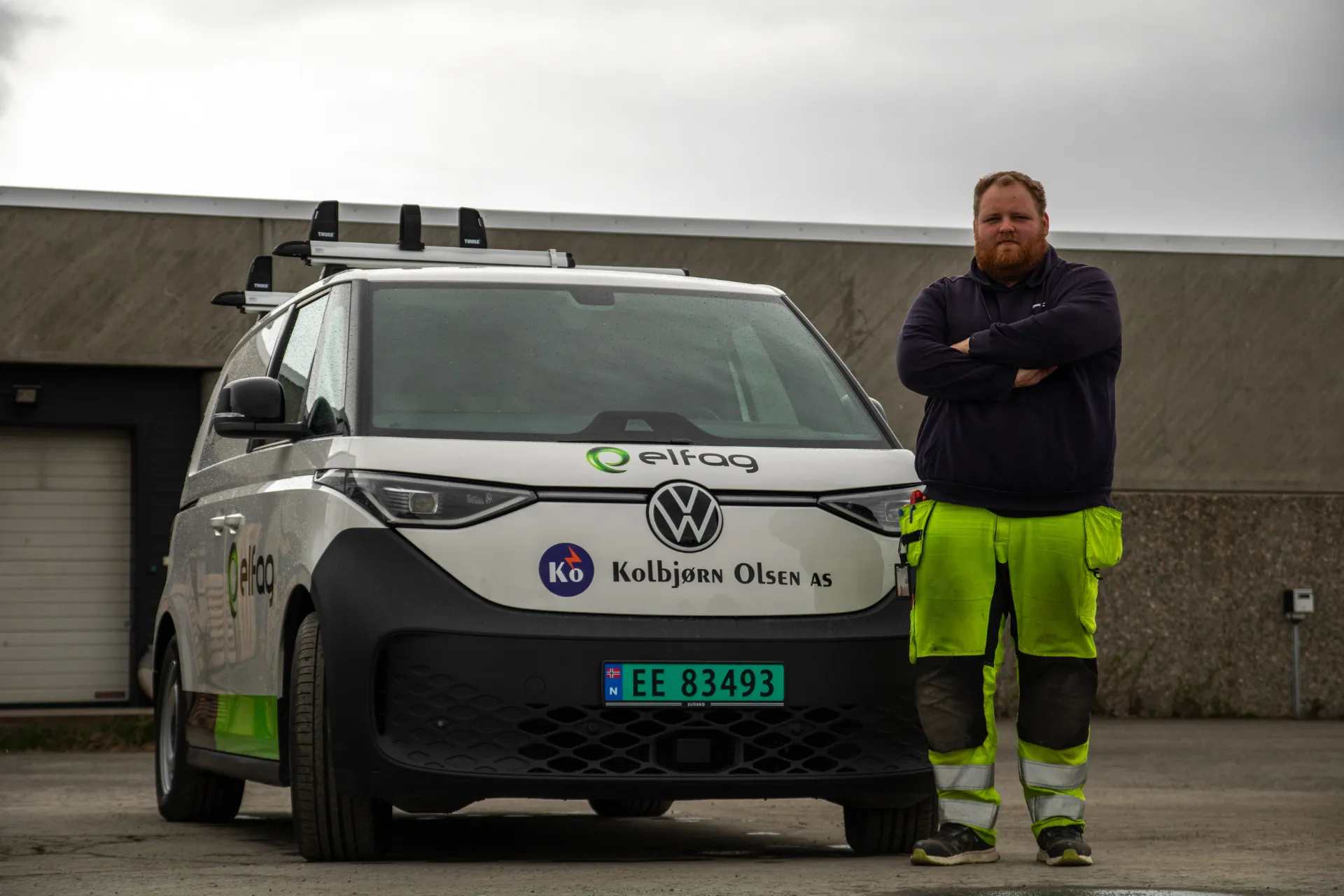Kolbjørn Olsen AS – ansatt ved firmabil